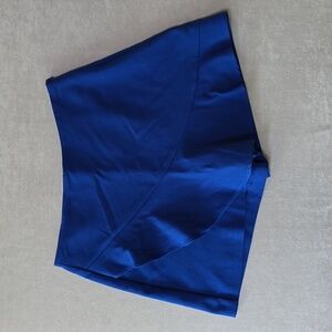 Zara Royal Blue ruffle hem skort